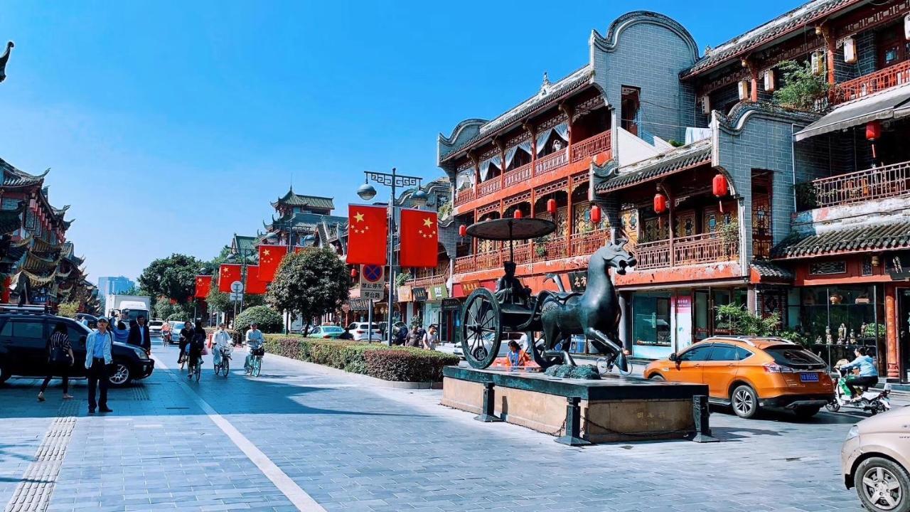 Qintai Tibetan Culture Boutique Hotel Chengdu Exterior foto